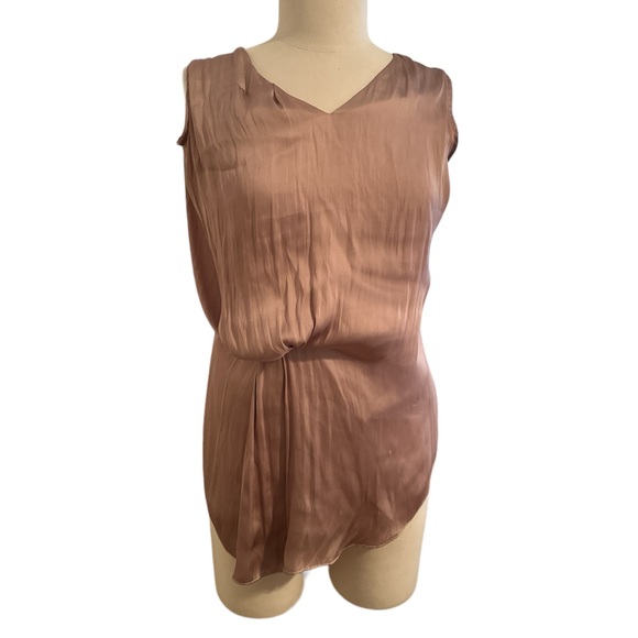 XS Anthropologie Lokoya Tucked Tunic Top By Dolan, Flattering & Versatile - Picture 2 of 5